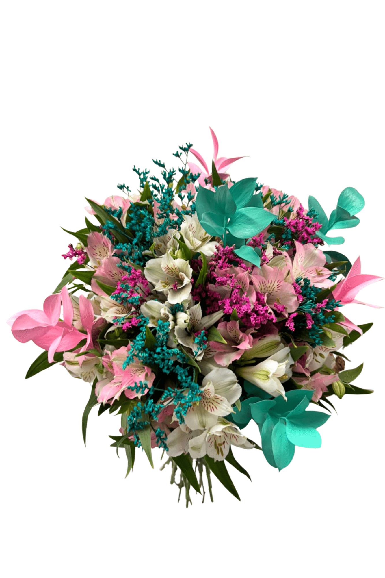 Bouquet Sueños De Coral x 25 Tallos - FLORES DE LA PLAZOLETA